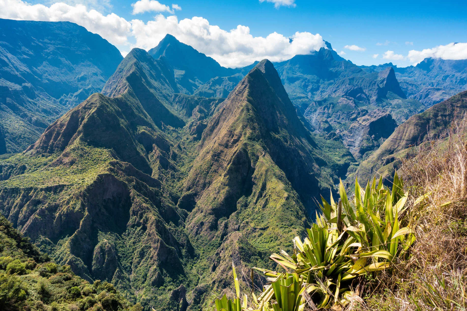Le majestueux Cirque de Mafate à l'île de la Réunion